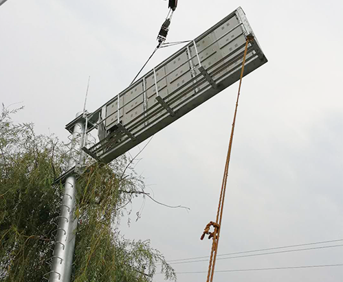 道路LED显示屏杆 道路LED显示屏杆